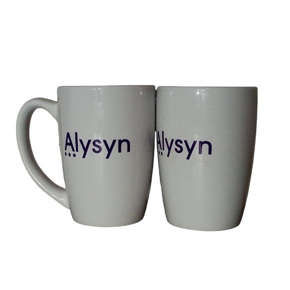 Alysyn Coffee Mugs Set Of Two Nice Large Size‎ - Picture 3 of 16